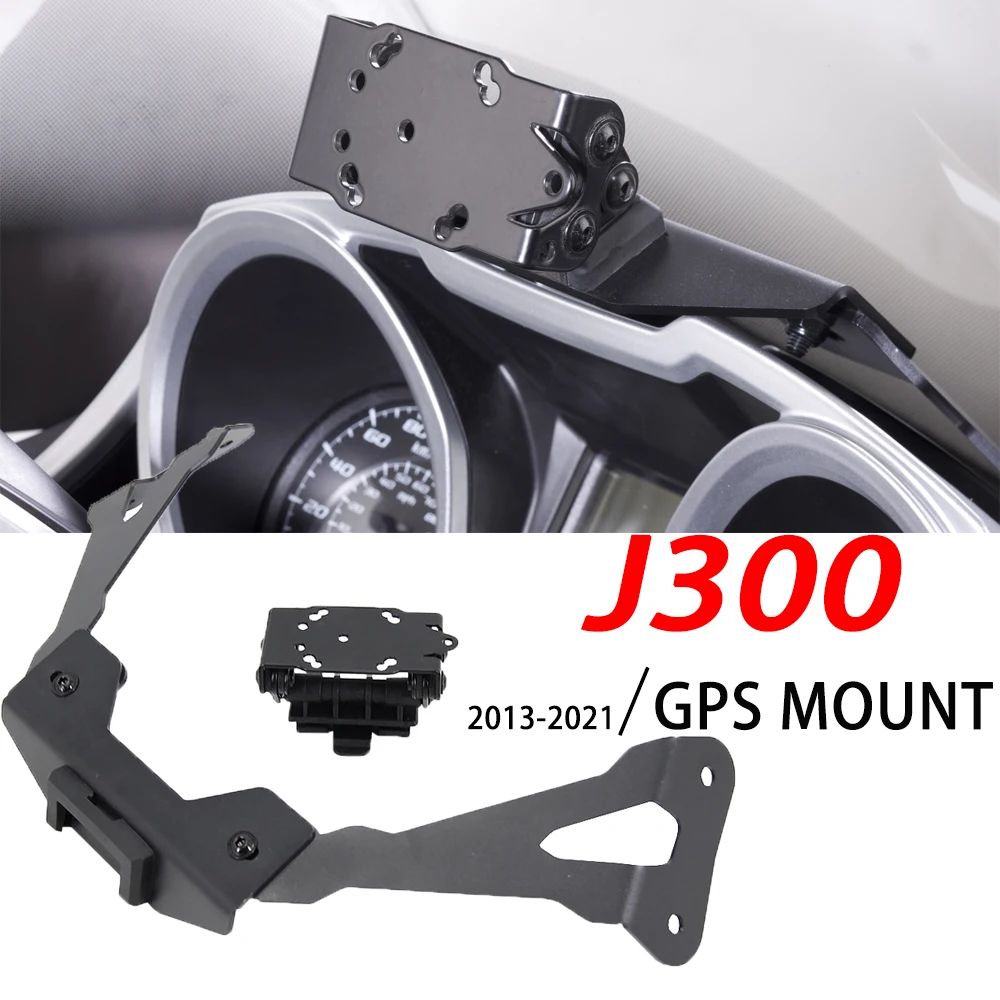 Supporto Gps Per Kawasaki J300 J 300 J300 Navigazione Per Smartphone Staffa Per Piastra Gps Adatta Kit Supporto Accessori Moto