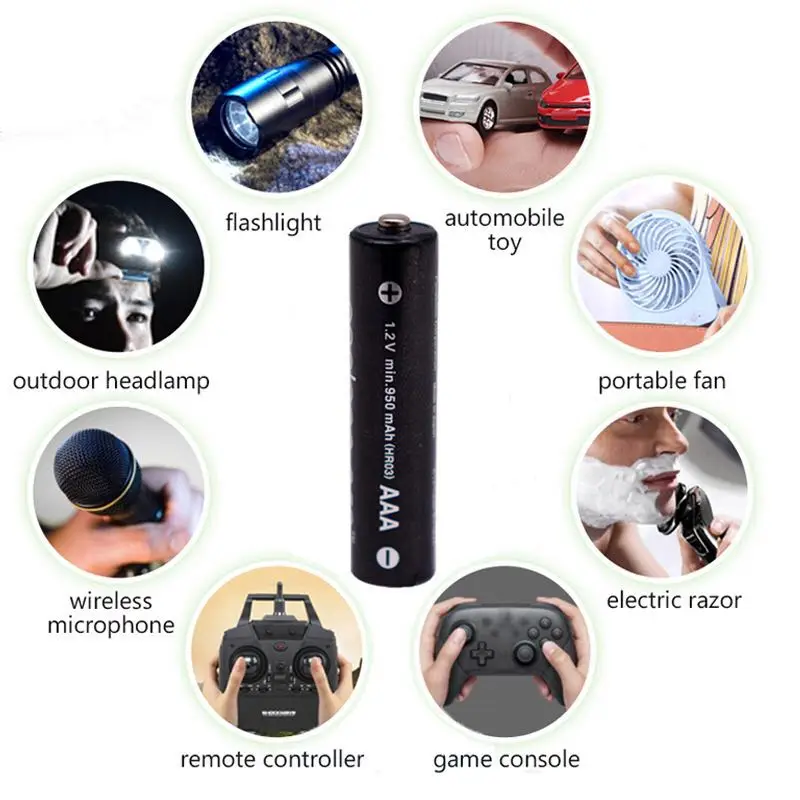 8-64PCSPanasonic Original Eneloop Pro 950mAh AAA battery For Flashlight Toy Camera PreCharged high capacity Rechargeable Battery 6