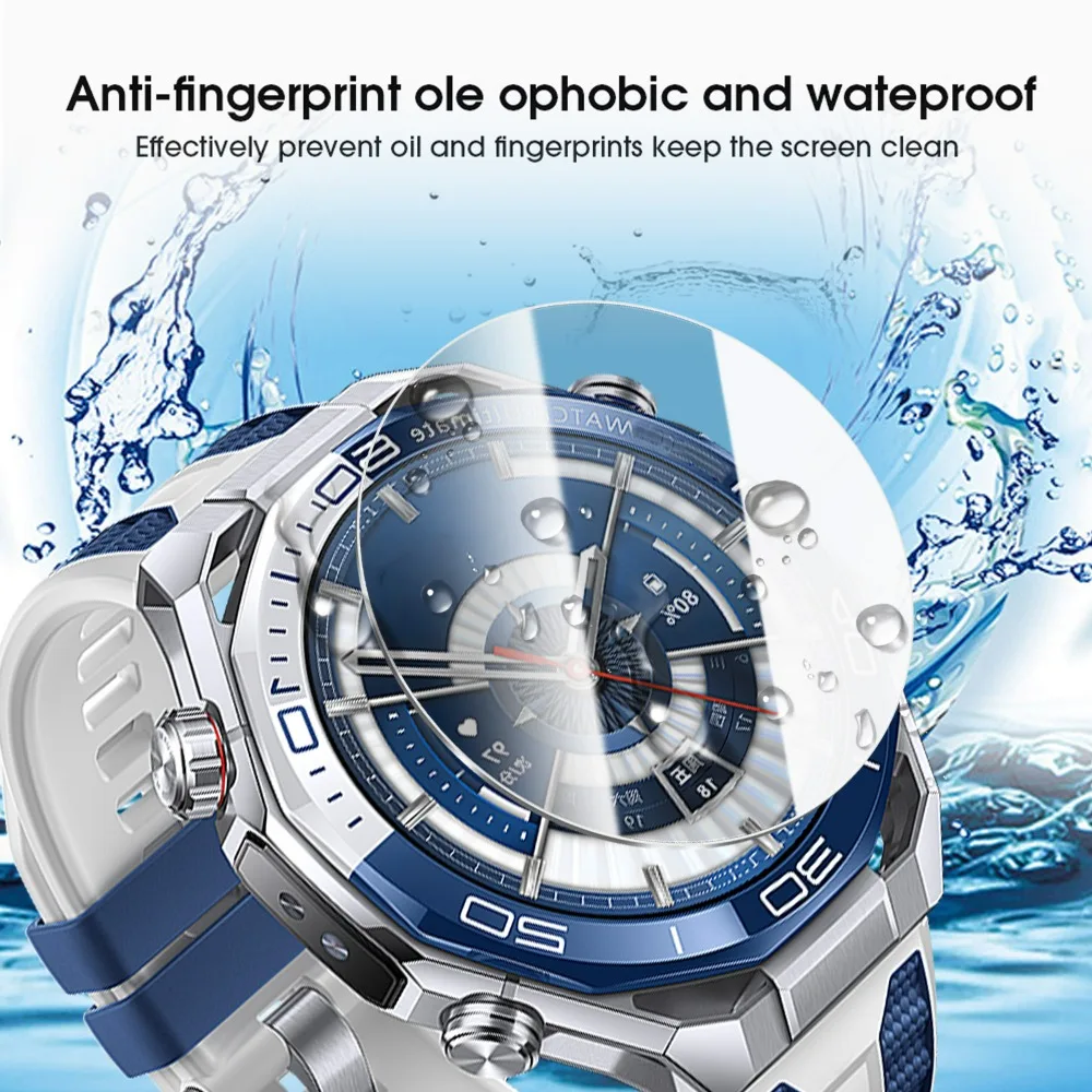 Premium Clear HD Tempered Glass Screen Protector for Huawei Watch Ultimate 2 - Anti-Scratch Protection Film, 1/5 Pack