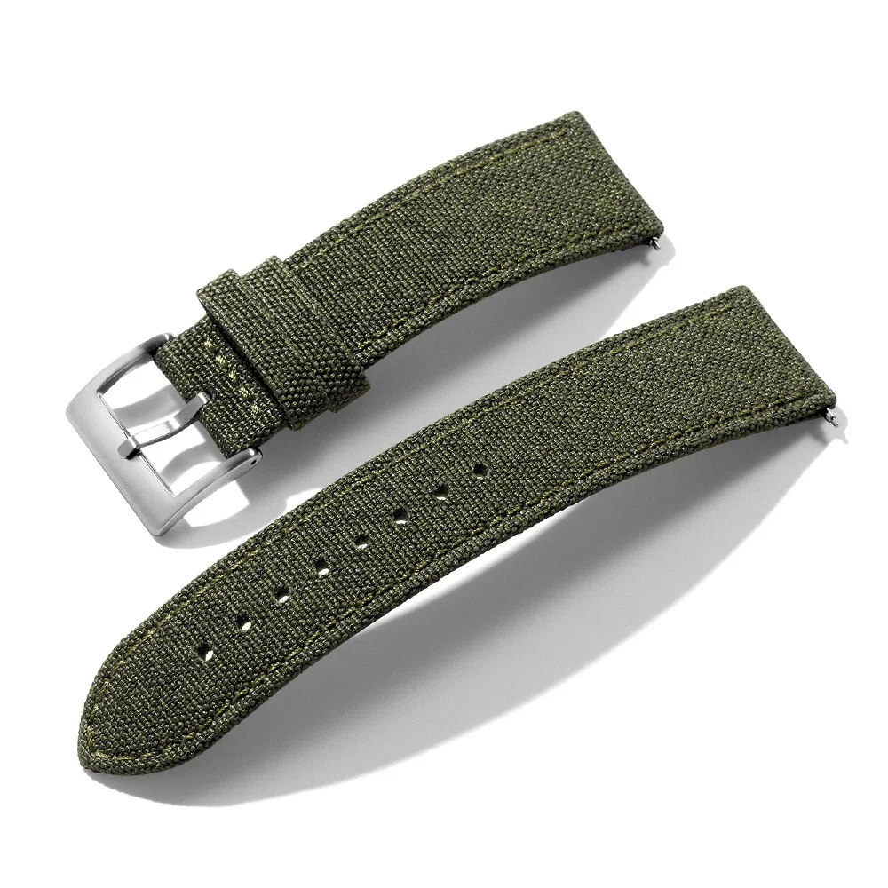 Waterproof Sailcloth Quick Release Watch Strap - Premium Fabric Wristband