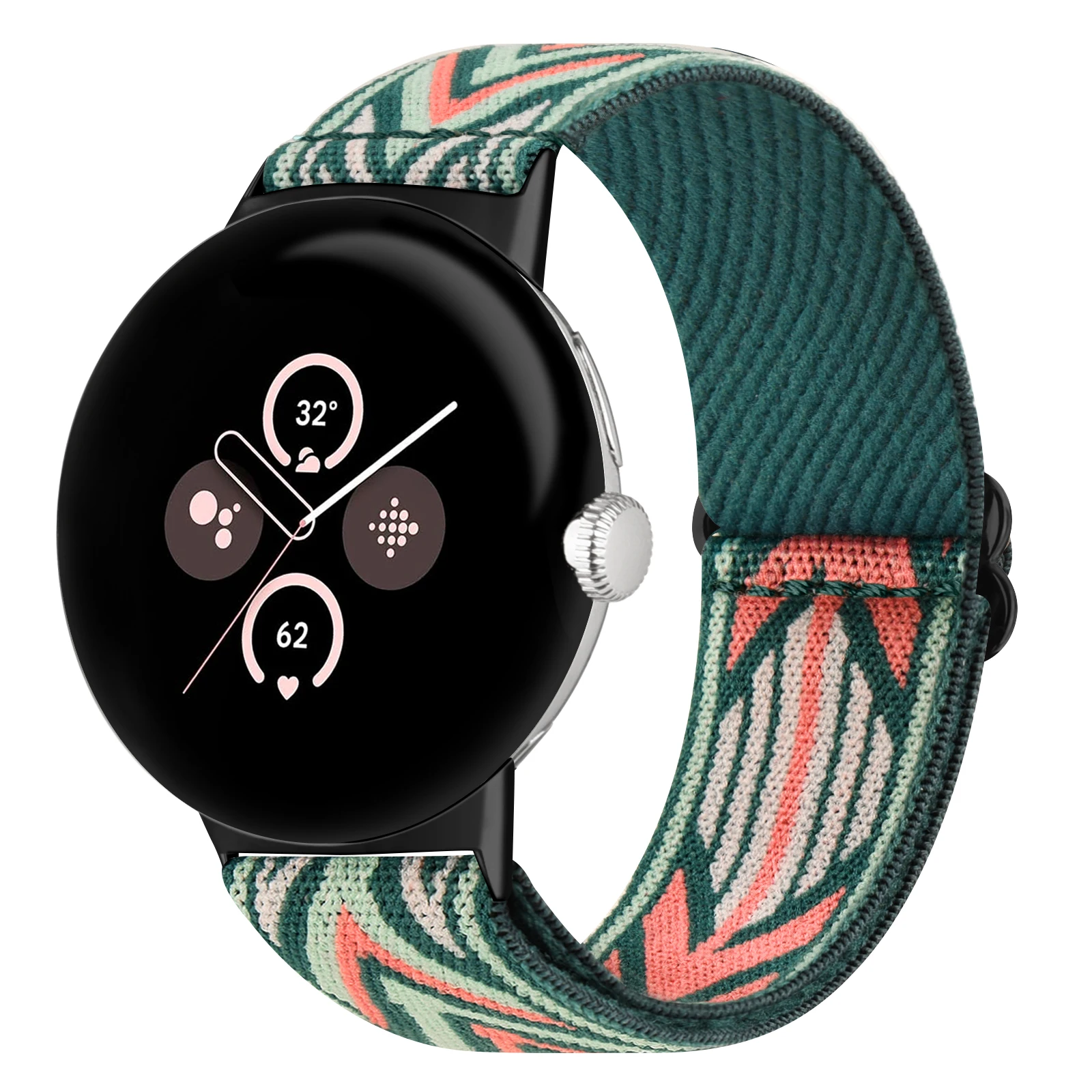 Enhanced Elastic Nylon Watch Strap: Adjustable Replacement Wristband Bracelet