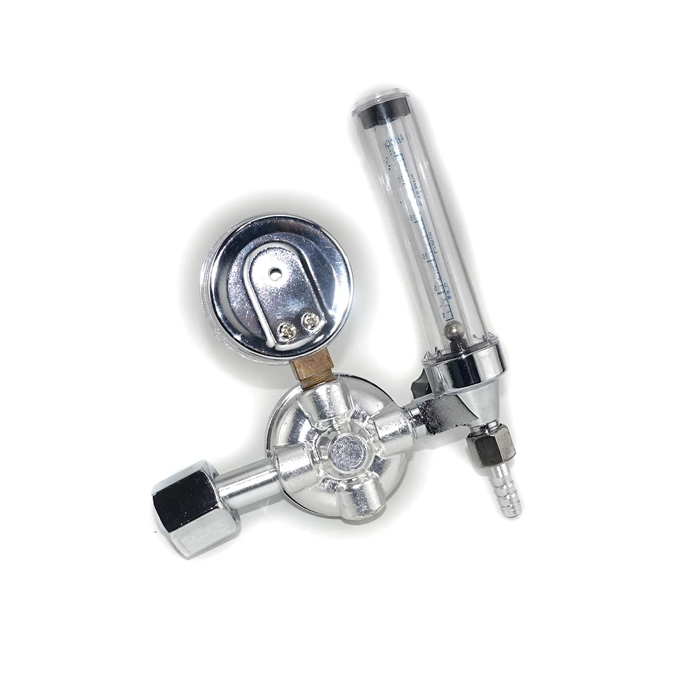 Argon Regulator 0-25 Mpa Argon CO2 Helium Nitrogen G5/8 Inlet MIG/MAG TIG Welding Gas Flowmeter Pressure Flow Regulator 2