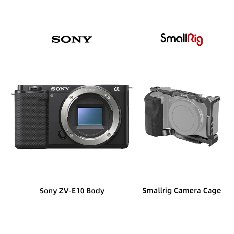 Sony Alpha ZV-E10 ZVE10 APS-C Mirrorless Digital Compact Camera  Professional Photographer Photography 24.20MP 4K Video Cameras