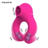 Penis Cock Ring Vibrator Clit Sucker Clitoral Stimulator Delay Ejaculation Dick Enlarger Ring Sex Toys for Women Men Couples 1