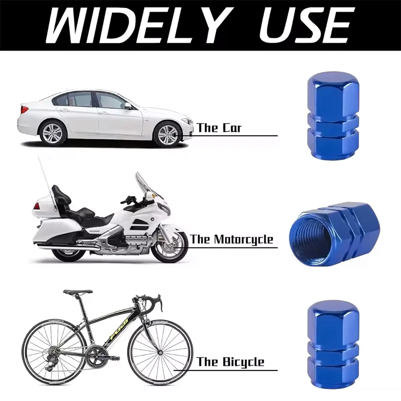 Aluminum Alloy Car Valve Cap Wheel Valves Dust Cover Tire Accessories For Peugeot 208 3008 308 2008 207 107 508 607 106 406 407