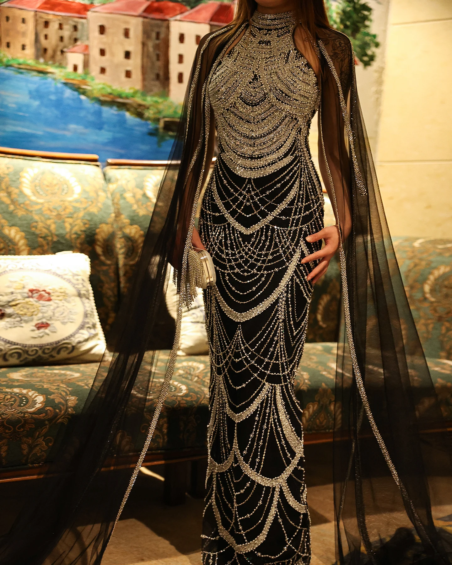 قال شارون-فساتين سهرة فاخرة مع غطاء بأكمام للنساء ، دبي ، أسود ، ضارب إلى الحمرة ، أزرق ، وردي ، أنيق ، عربي ، ثوب حفل زفاف ، SS209 4 قال شارون-فساتين سهرة فاخرة مع غطاء بأكمام للنساء ، دبي ، أسود ، ضارب إلى الحمرة ، أزرق ، وردي ، أنيق ، عربي ، ثوب حفل زفاف ، SS209 4