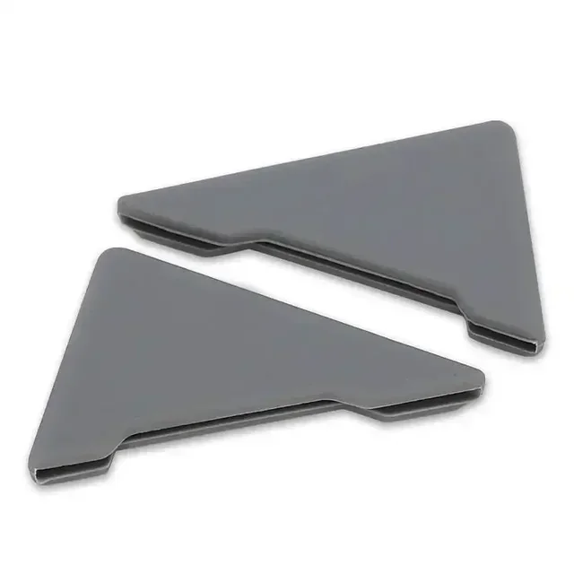 Universal Transparent Silicone Car Door Corner Protectors - Anti-Collision and Anti-Scratch Edge Covers (2/4 Pack)