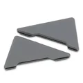 2pcs grey