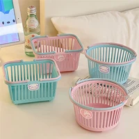Storage Basket Shopping Basket Kids Grocery Basket with Handles Small Retail Shopping Baskets for Party Favors, Storage 2