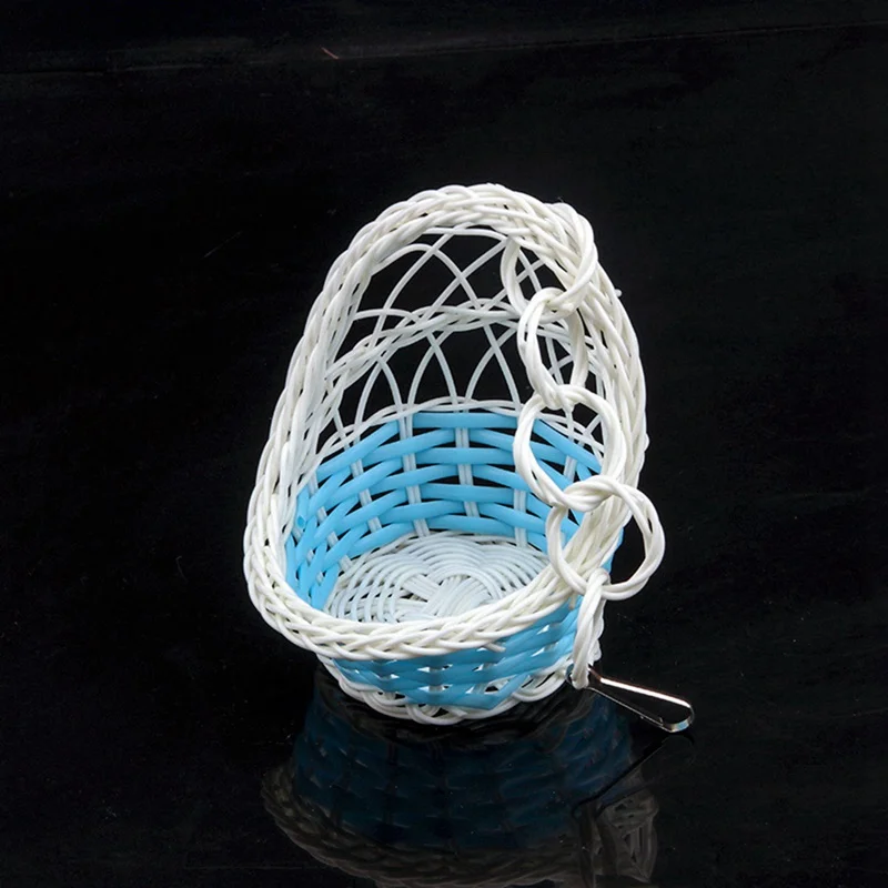 Bird Nest Swing Toys Parrot Basket Cradle Weaving Bird Nest Hammock Cage Hanging Hammock Hamster Garden Decoration Pet Supplies