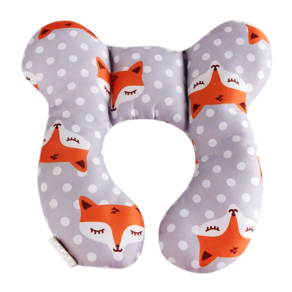 Children U Shape Neck Support Pillow Protective Travel Car Seat Head And Neck Pillow Headrest Head Protection Cushion 4