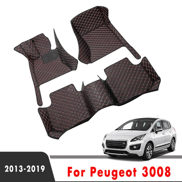 Kit de 4 tapis de sol pour PEUGEOT 208 de 2015 à 2019