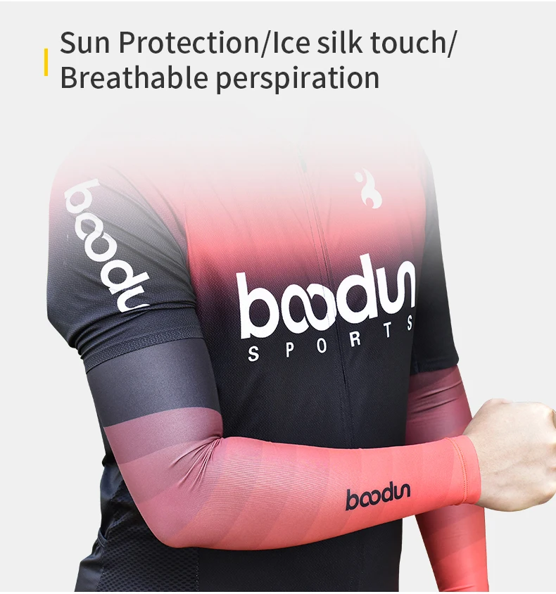Description Picture 4 of itemCycling sleeves with high elasticity, breathability, sun protection, outdoor fitness, running, sports, and ice feel 1201266