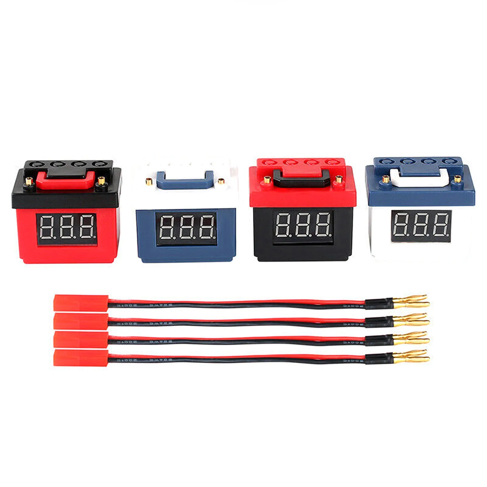 

6-15 в декоративная батарея Lipo для сигнализации 1/10 RC TRX4 Axial SCX10 90046 для Traxxas TRX4 TRX6 низкое напряжение