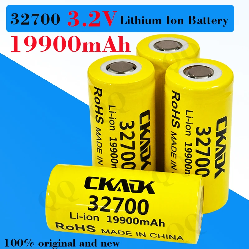 

100% brand new and high-quality 32700 3.2V 19900mah high-power rechargeable LiFePO4 battery, durable and durable