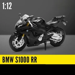 BMW S1000RR Diecast Motorcycle Toy - 1:12 Scale Super Sport Miniature Collection Gift (BMW S1000RR)