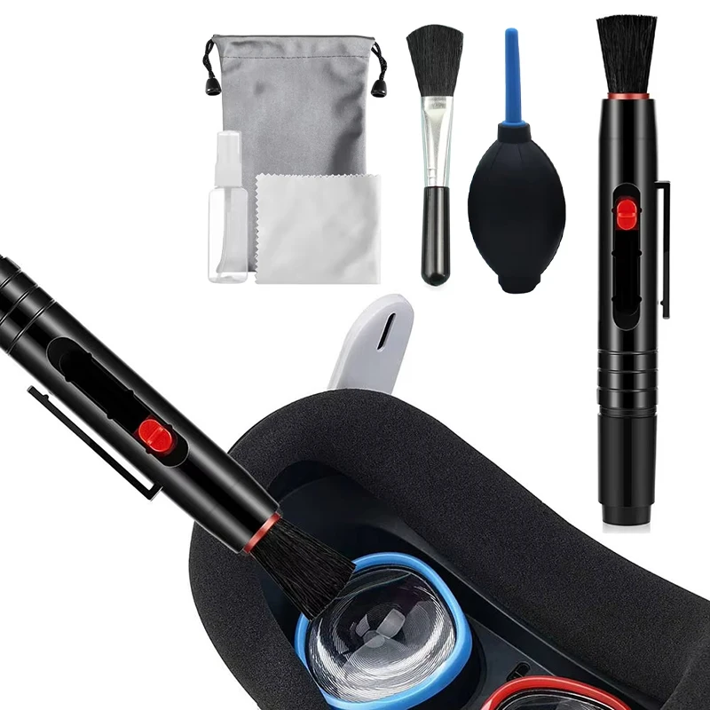 Professional Camera Cleaning Kit with Carbon Tip Pen and Fiber Cloth