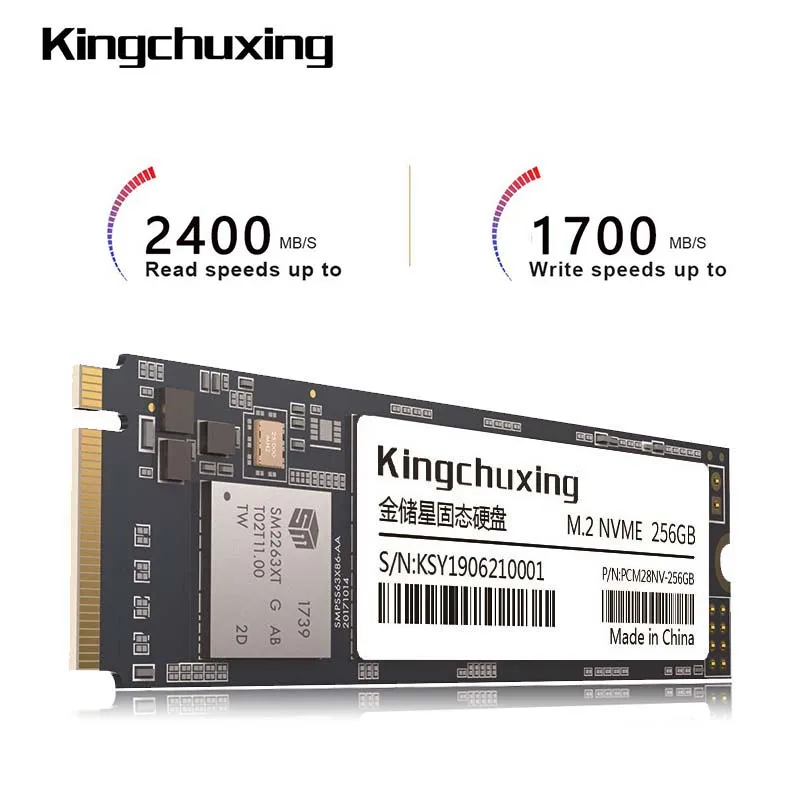 Promo Kingchuxing Ssd Nvme M2 Pcie 3.0 Disco Rigido Nvme M2 Ssd 1Tb 256Gb Dischi Rigidi Ssd Interni Per Laptop Ssd44325