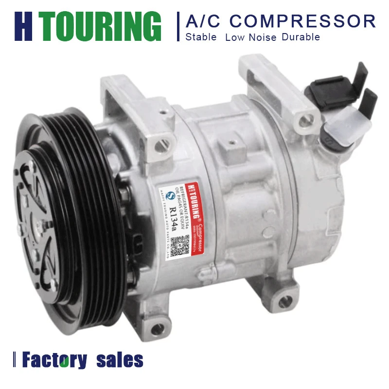 Denso 5Sl12C-J Auto Air Compresor Per Fiat Punto / Grande Punto 1.4 / 1.4 16 V. 71785905 46811244 51752532