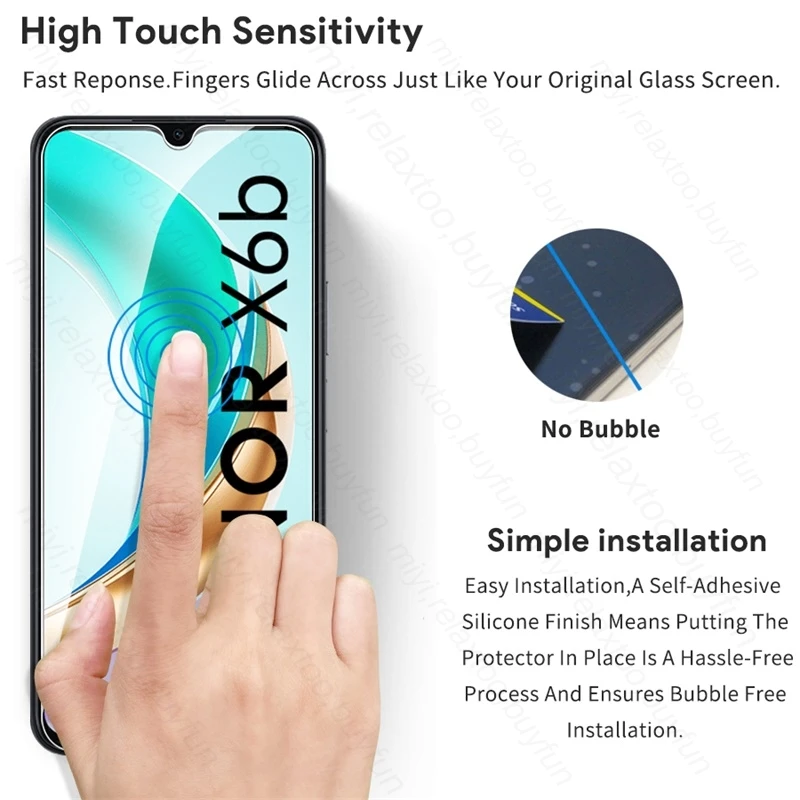 Premium Tempered Glass Screen Protector Film - High Durability and Clarity