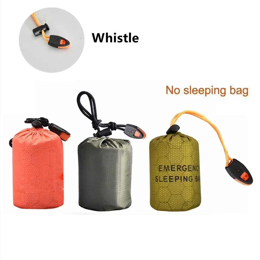 11*6cm Outdoor Emergency Thermal Waterproof Sleeping Storage Bag Camping Sack Survival Camping Hiking Accessories storage bag,sleeping bag,survival sleeping bag