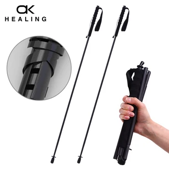 Foldable Carbon Trekking Poles 1