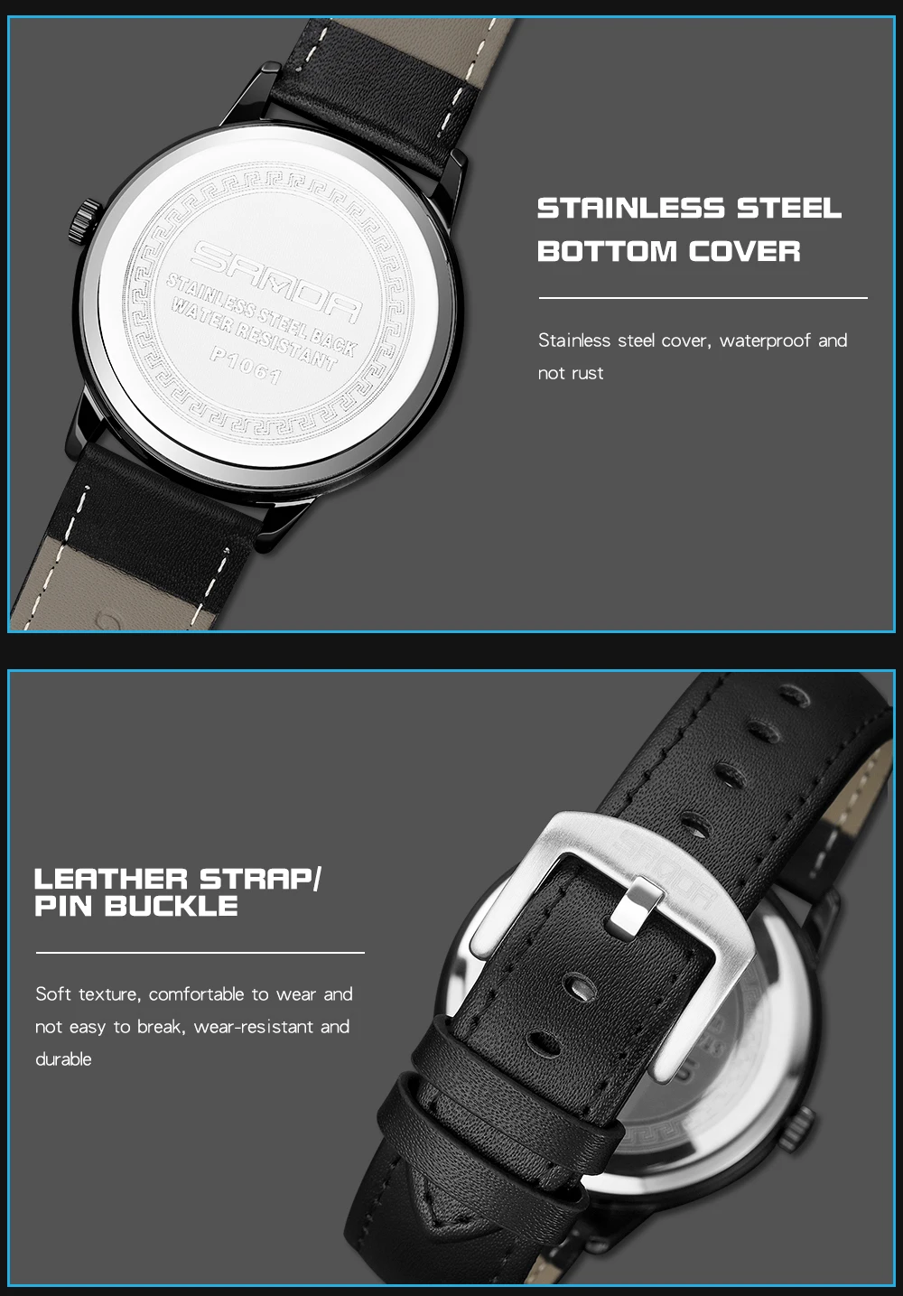 Hot Sell Sport Car Hub Design Men's Watches High Quality Japan Movement Stainless Steel Waterproof Quartz Wristwatch For Male