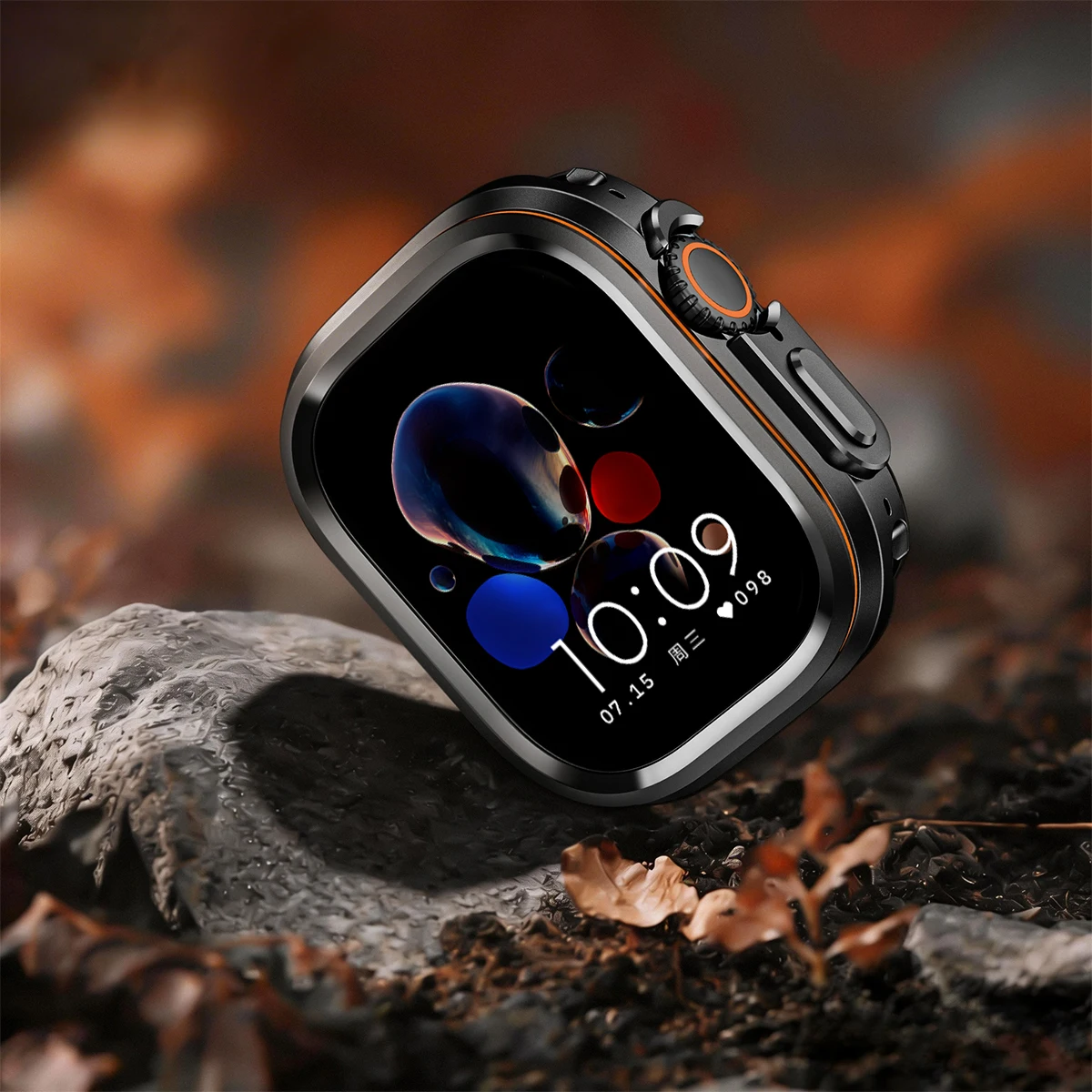 Luxury Metal Bumper Protector Frame for Apple Watch Ultra 49mm