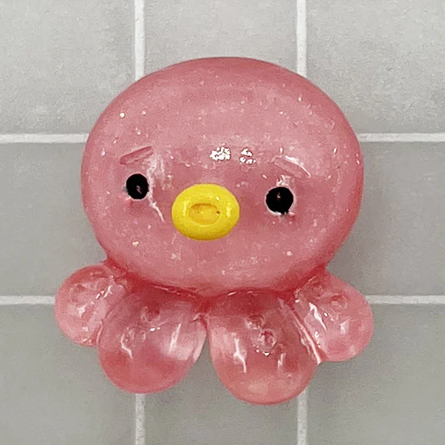 Lovely Crystal Animal Shoe Buckle Accessories 3D Octopus Rabbit Elephant Frog Resin Shoes Upper Pins Decoration Unisex Cool Gift