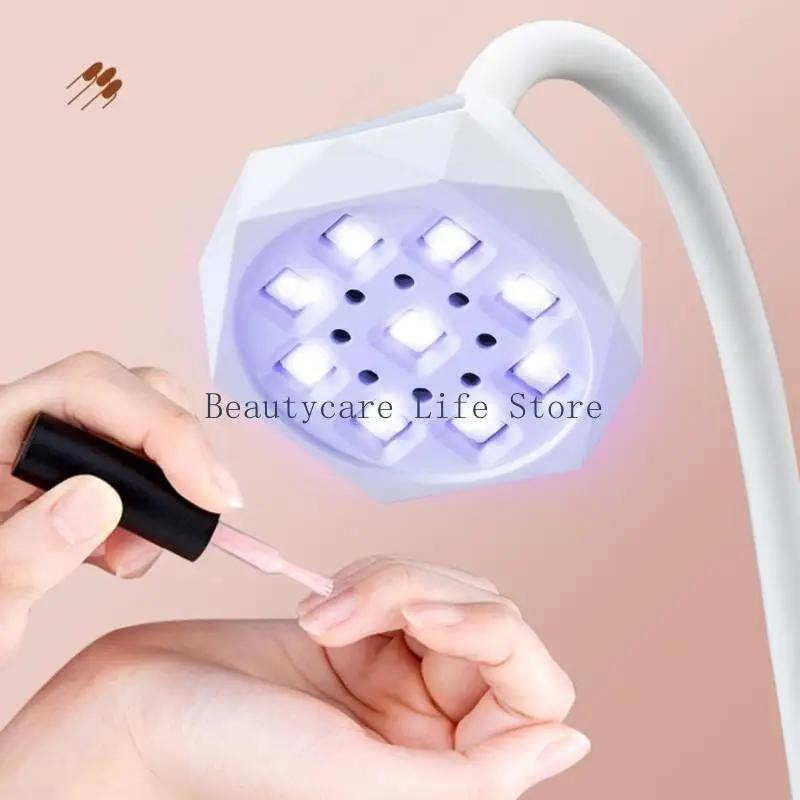 652C 네일 램프 LED 27W 네일 건조기 빠른 건조 깜박임 경화 네일 라이트 휴대용
