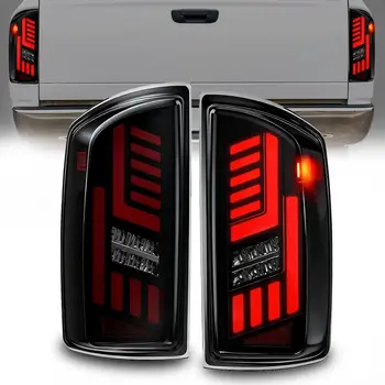 LED Tail Light for 2007-2008 Dodge Ram 1500 Dynamic Turn Signals Lights for 2007-2009 Dodge Ram 2500/3500 Start-Up Animation