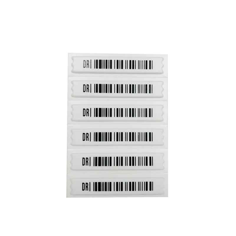Anti-Theft AM Soft Lable DR Barcode Label 10000 Pieces 58KHZ for Retail