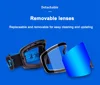 New Color-Changing Ski Goggles All-Weather Transparent Color-Changing Double-Layer Anti-Fog Cylindrical Ski Sports Glasses 5