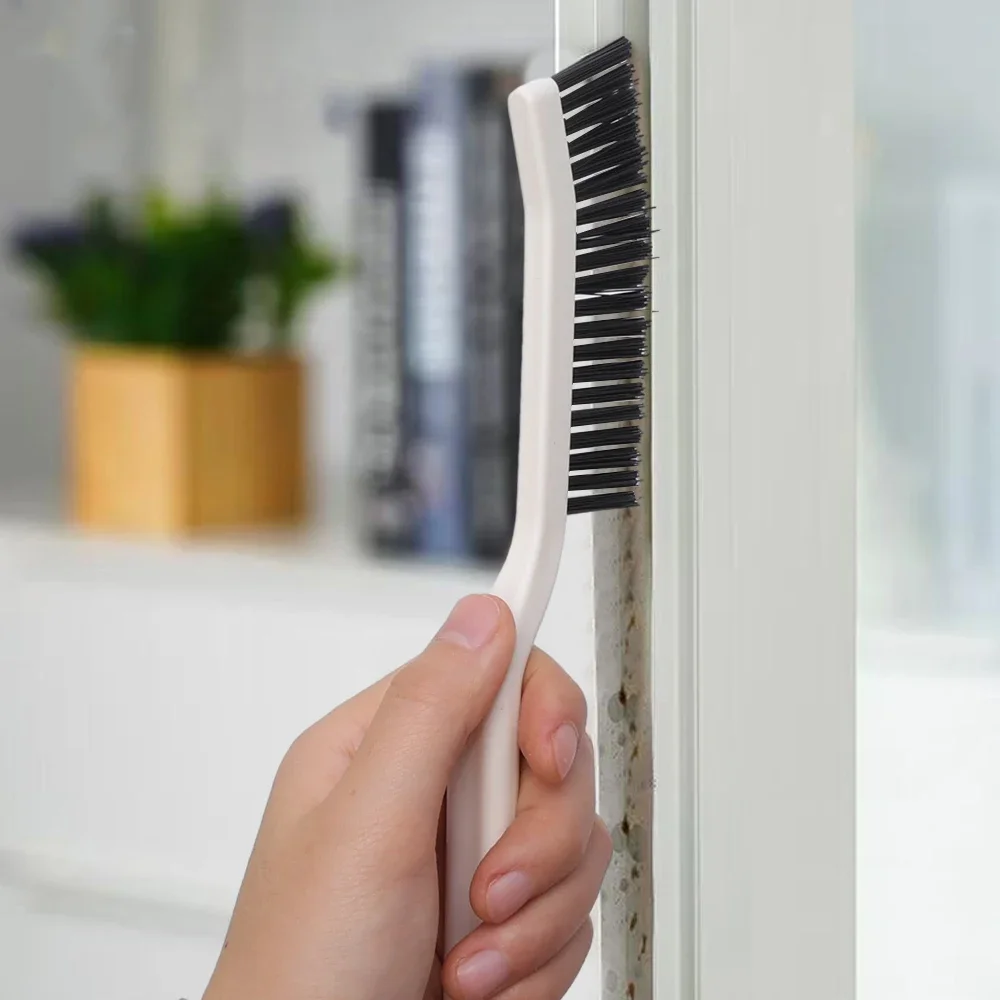 Spazzola Per Pulizia Fessure - Set 3 Pezzi, Setole Dure Per Cucina E Bagno - Foto 2