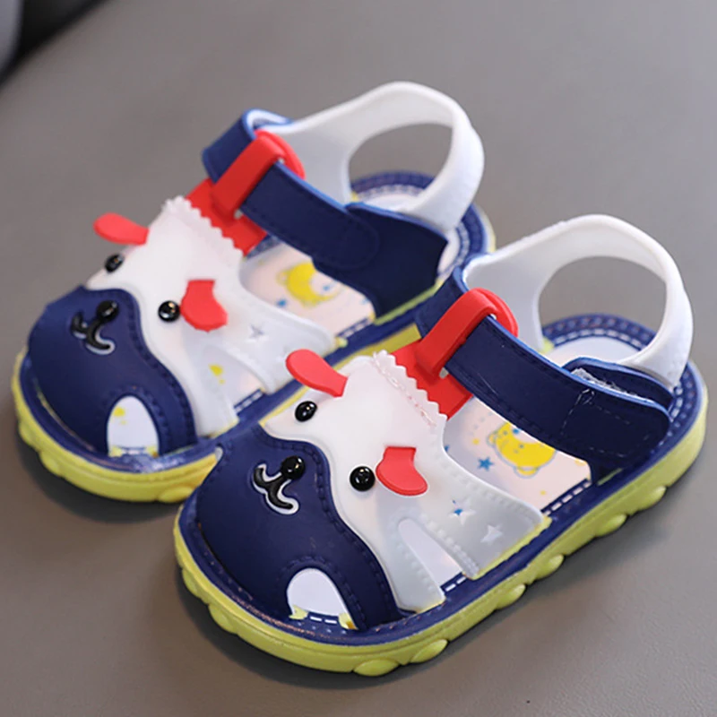 

Toddler Sandals Soft Non-Slip Beach Sandals Breathable Cartoon Cute Non-Slip Breathable hildren's sandals
