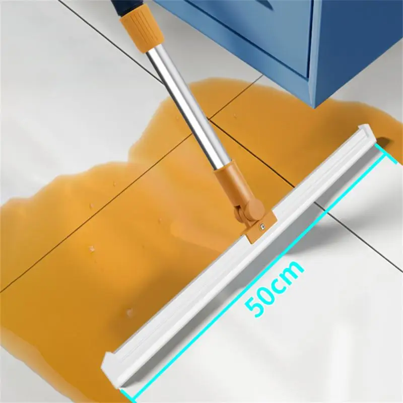 

Dust-Free Scraper Sweep Silicone Wiper Broom Bathroom Glass Wiper Floor Cleaning Mop Cleaning Wiper Bathroom Accessories