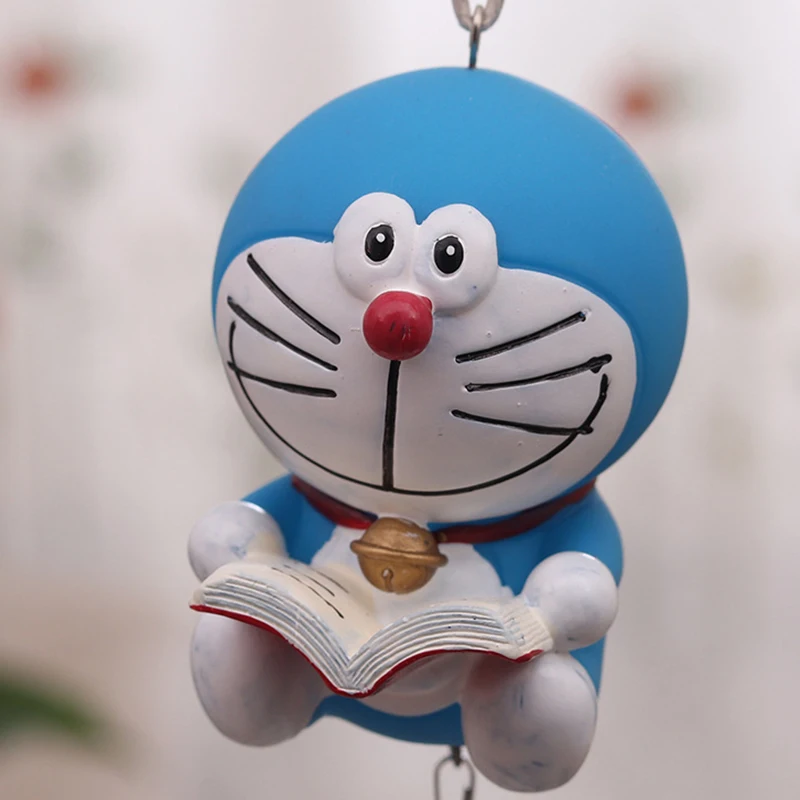 Cartoon Doraemon Wind Chime Wind Bell Pendant Gift Garden Home Hanging Ornament