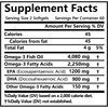 Premium Omega 3 Fish Oil | High EPA 1200 mg + DHA 900 mg | Supports Brain & Heart Health