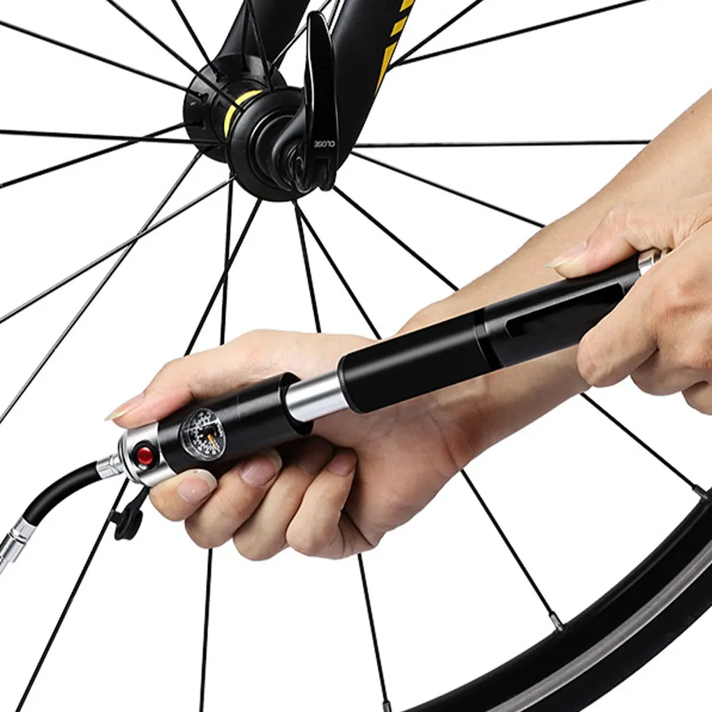 

Ручной насос с ЧПУ мини-размер Ручная работа Надувное устройство металлические ЧПУ насосы высокого давления велосипедные аксессуары воздушный насос