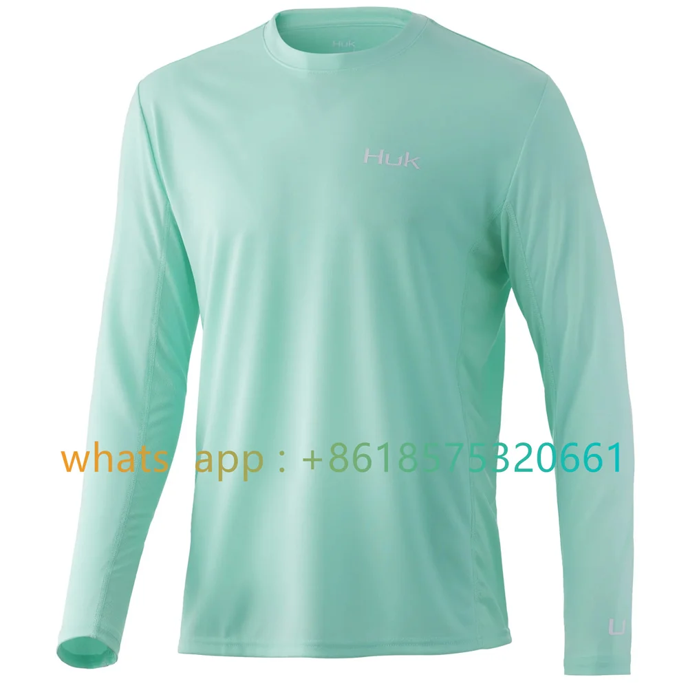 Fishing Long Sleeve T-shirts Outdoor Fishing UV Protection Jersey Upf 50 Performance Shirt Camisa Pesca Angeln Bekleidung