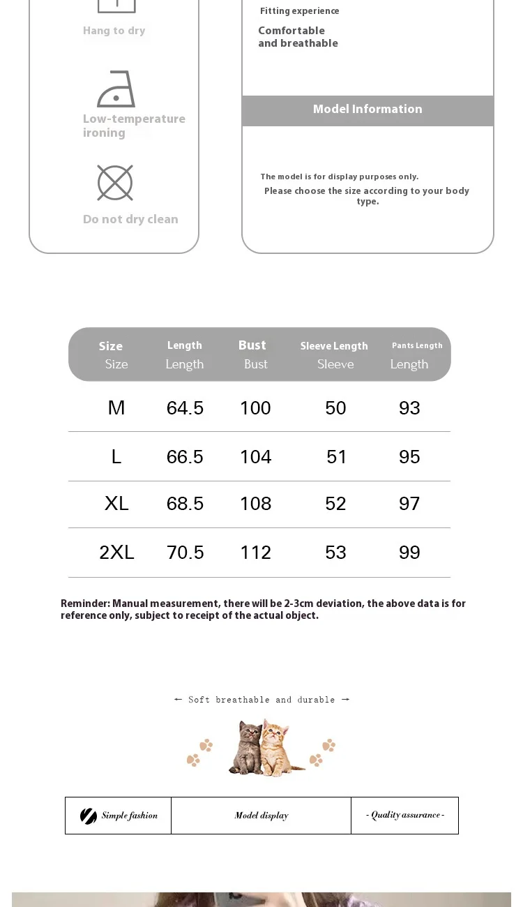 Neue lila Herz süße Stil Homewear Frühling/Herbst Saison Premium langärmelige Pyjamas Damen Schlafsaal tragen Oberbekleidung Set – Detail 1