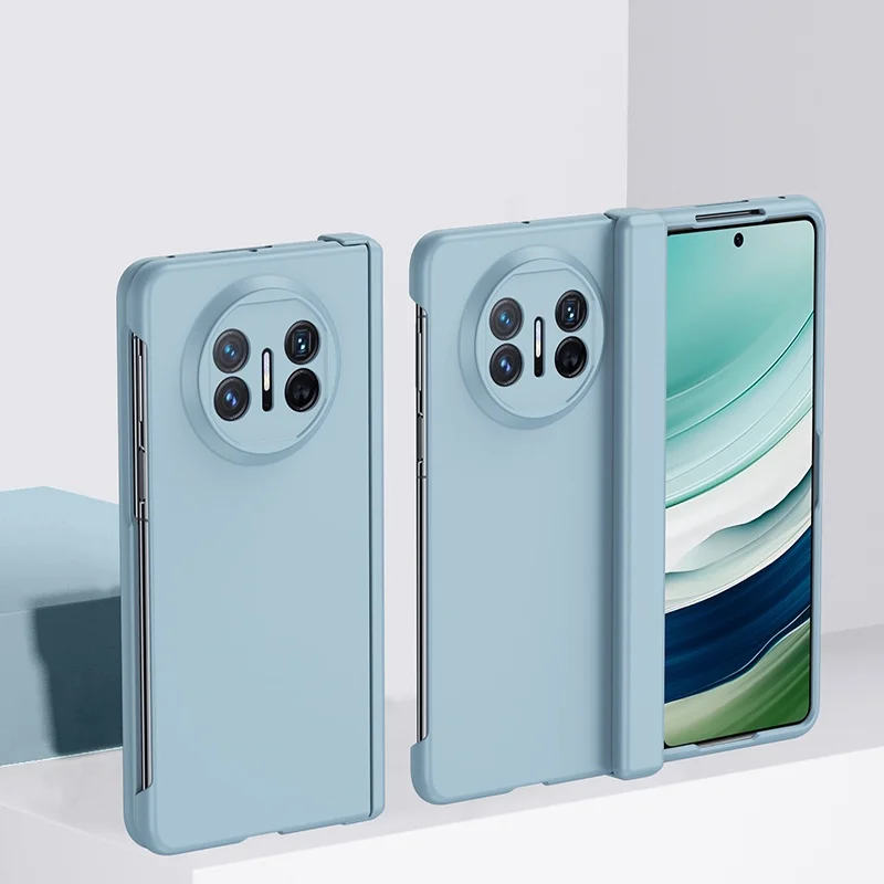 Premium Candy Color Hard PC Phone Case with Hinge Connection and Luxury Skin Feel