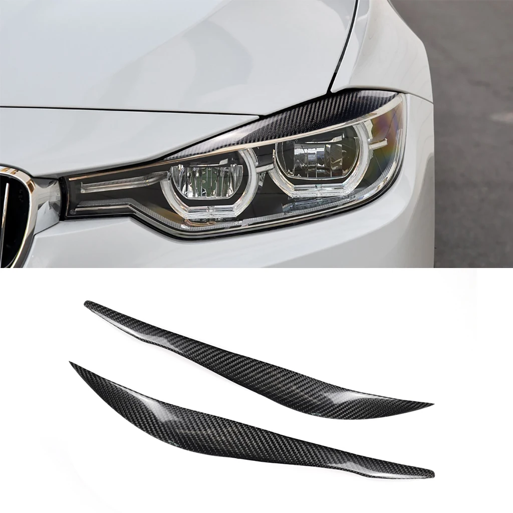

Автомобильные фары из углеродного волокна, накладки на веки для бровей для BMW F87 M2 F22 F23 218i 220i 228i M235i M240i M Sport Coupe 2014-2019