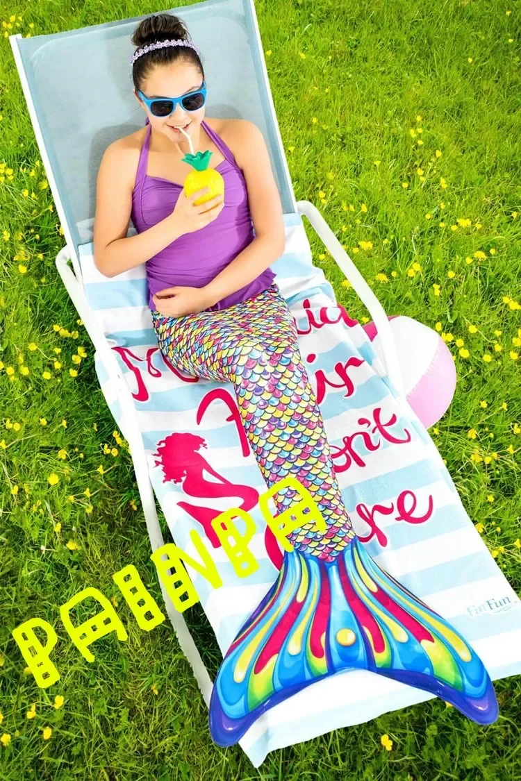 Kids Adult Swimming Mermaid Tail