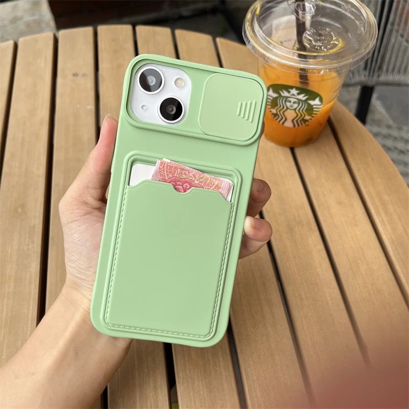 Beschermhoes voor iPhone 11 Met Halsketting, Camera Slide Case