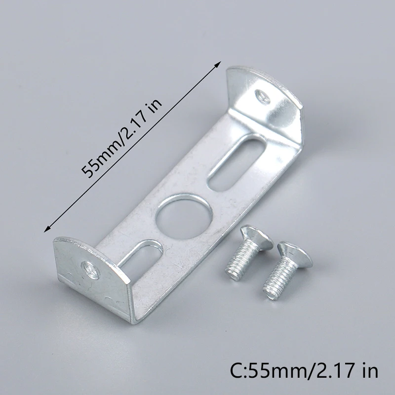 Iron Ceiling Plate Mounting Bracket with Fixed Screws for Ceiling Lamp Installation