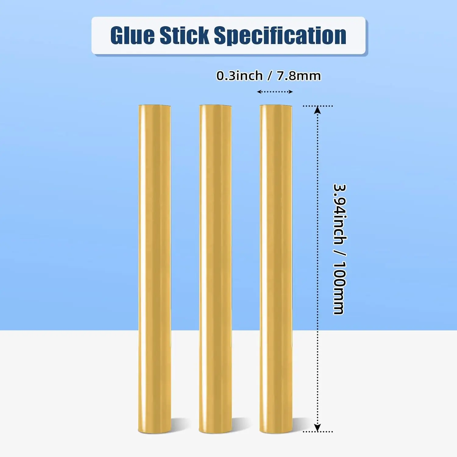 12Pcs Keratin Glue Sticks for Hair Extensions Professional Hot Melt Glue Stick Hair Adhesive Keratin Gun Bond Stick for DIY