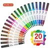 Magnetic Whiteboard Markers, 20 Pieces Fine Tip and Eraser, Dry Erase Whiteboard Markers, for Writing on Whiteboards, Weekly Pl