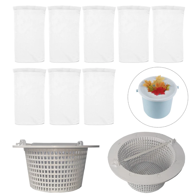 

Filter Storage Pool Skimmer Basket Swimming Pool Replacement Filter Strainer Baskets Skimmers Pool With Handle