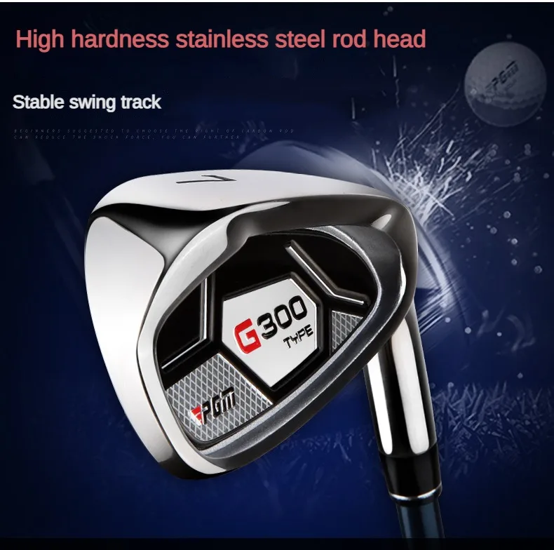 Description Picture 5 of itemPGM Brand Golf Clubs 7 Irons Right  left Handed Beginners Practicing R/S Class Upgraded Surface High Elasticity Exercise Club